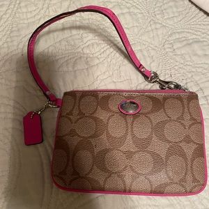 Coach wristlet